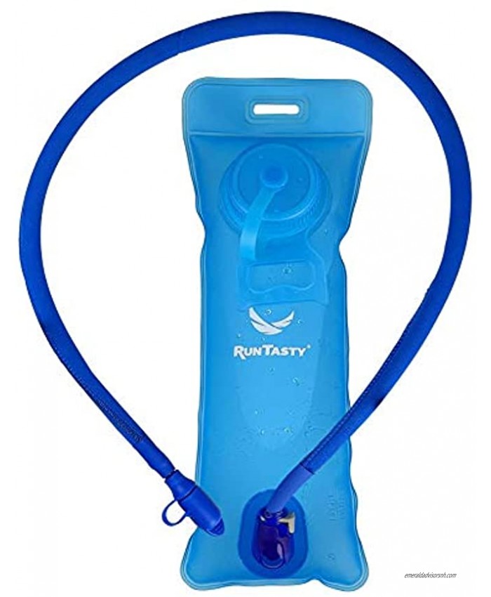 Runtasty Improved Replacement Hydration Bladder for The Hydratouch Backpack. Tough TPU Material Holds 1.5 Liters 50 oz Leakproof Side Handle for Convenient Filling Easy Push-Pull Mouthpiece!