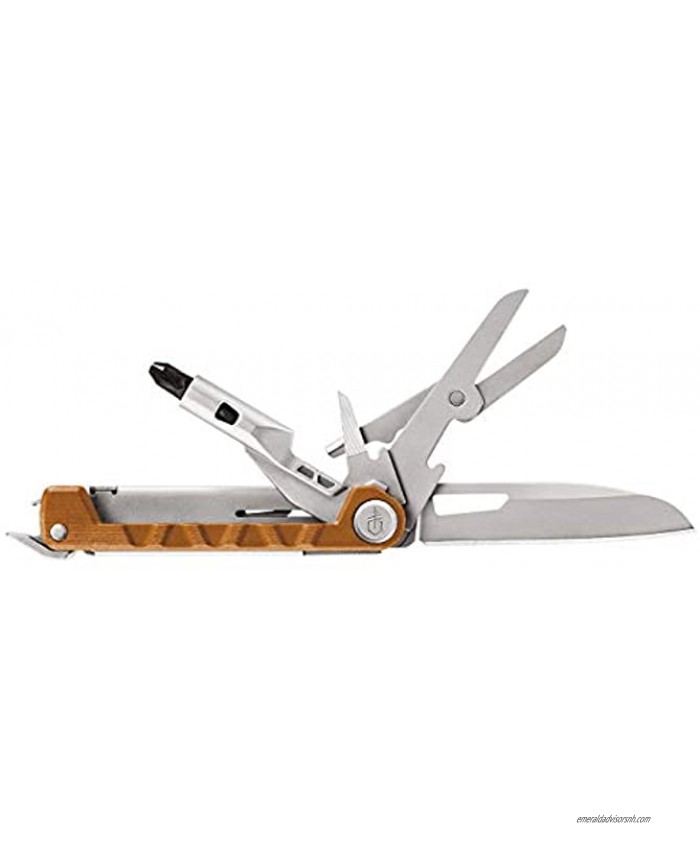 Gerber Gear 31-003567 Armbar Drive Multitool with Screwdriver Pocket Knife 2.50 In Blade Orange