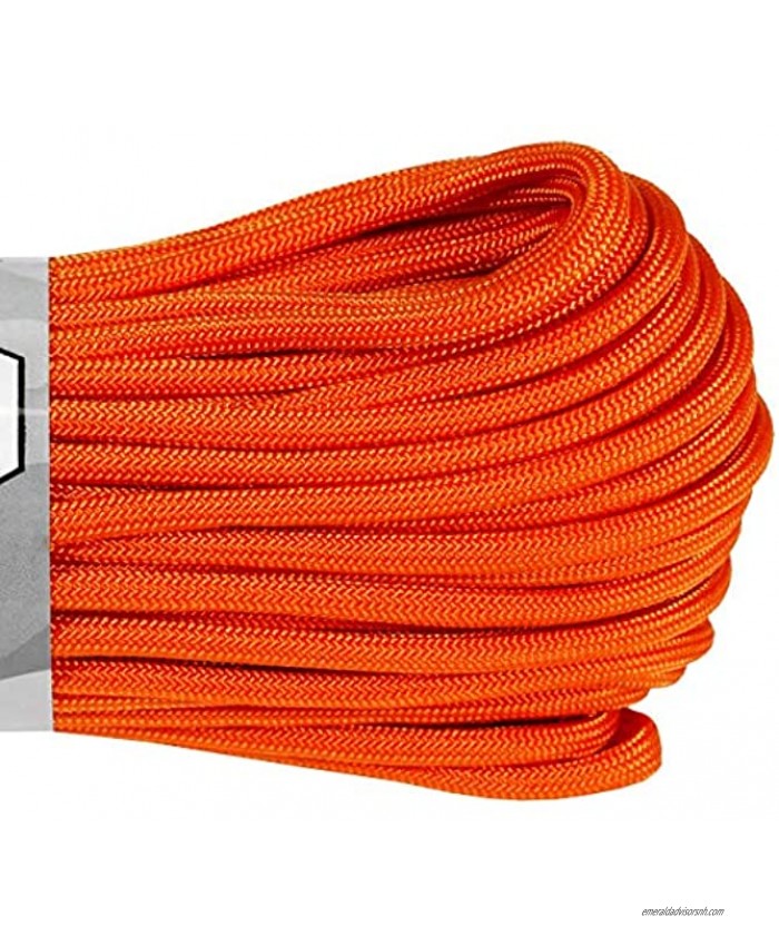 Atwood Rope MFG 550 Paracord 300 Feet 7-Strand Core Nylon Parachute Cord Outside Survival Gear Made in USA | Lanyards Bracelets Handle Wraps Keychain