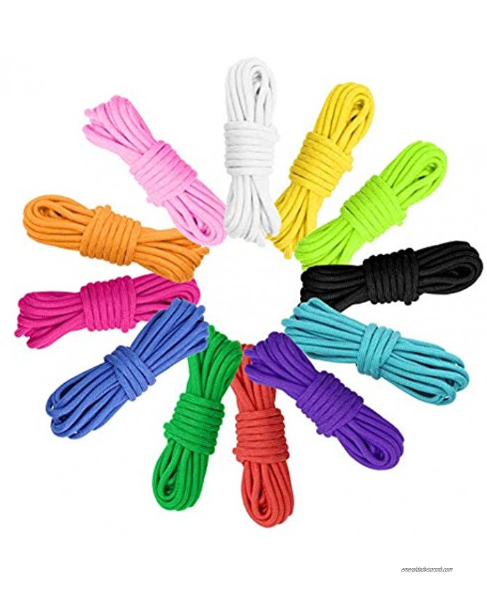Paracord Cord 550 Multifunction Paracord Ropes 12 Colors 10 Feet,Tent Rope Parachute Cord Outdoor Survival Rope Making lanyards,Keychain,Carabiner,Dog Collar,Survival Camping Climbing Pink Series