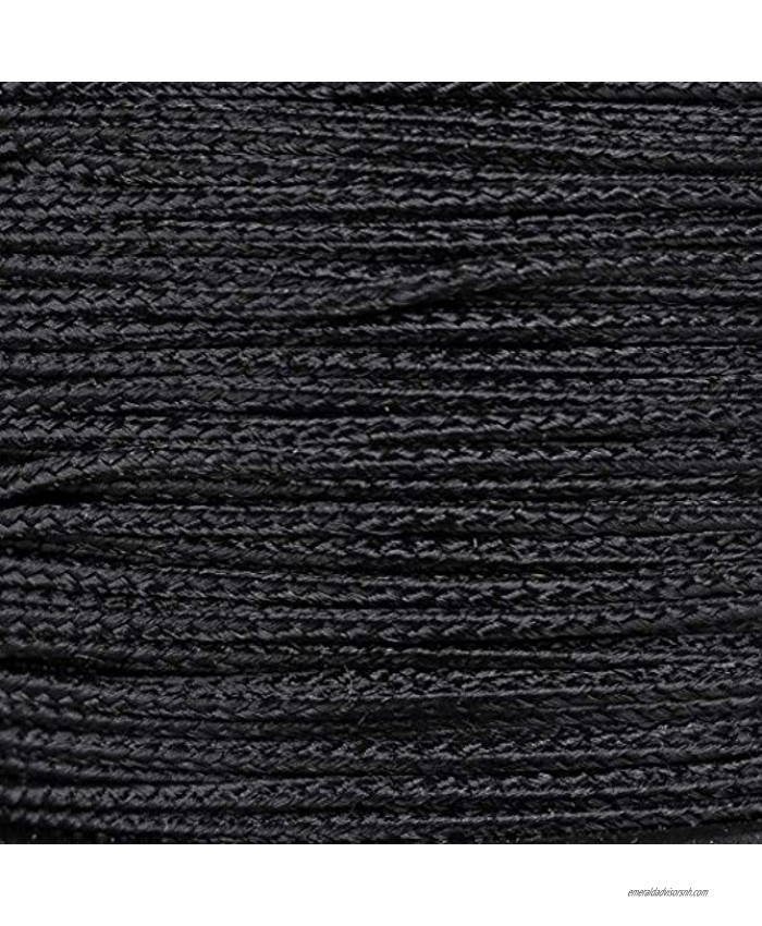 PARACORD PLANET Micro Cord 1.18mm Diameter 125 Feet Spool of Braided Cord Available in a Variety of Colors Made in The USA
