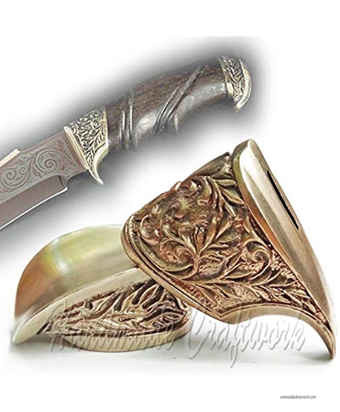 CooB Knife Finger Guard Bolster & Pommel for Custom Knife Knives Making Handle Hand-Casted Metal Knife Supplier Accessories