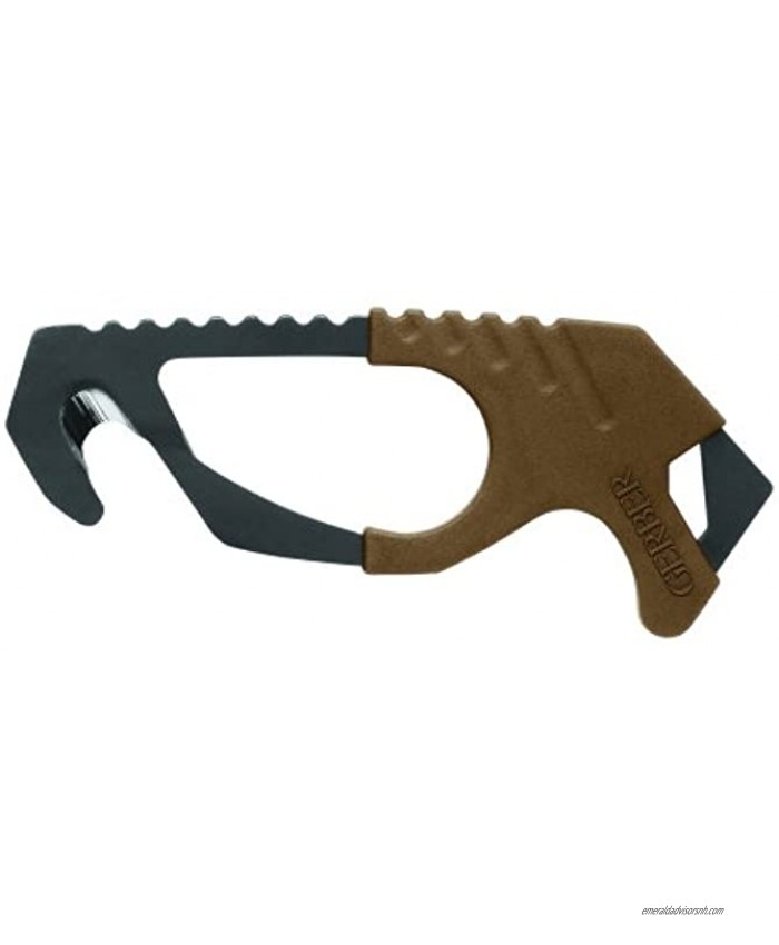 Gerber Strap Cutter Coyote Brown [30-000132] 5 x 2.5 x 1 inches Pocket Size