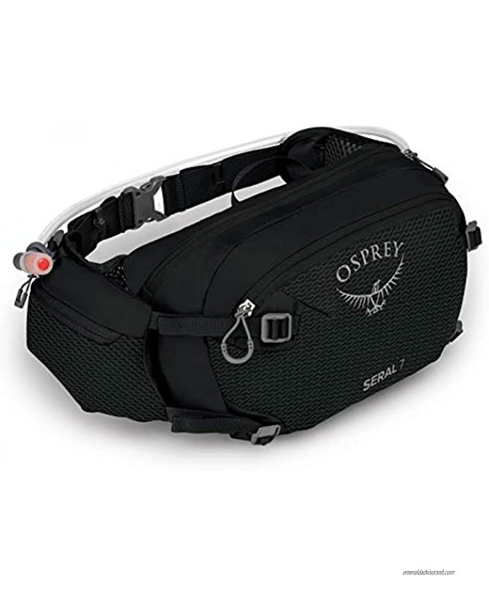 Osprey Seral 7 Lumbar Bike Hydration Pack Black One Size