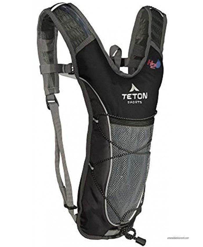 TETON Sports TrailRunner 2.0 Hydration Pack; Backpack for Hiking Running and Cycling; Free 2-Liter Hydration Bladder