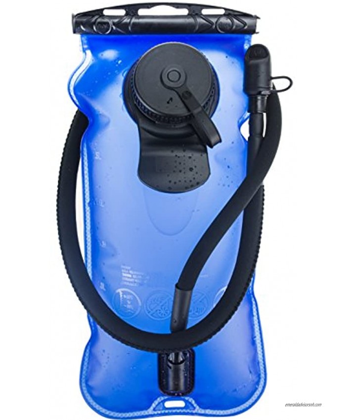 WACOOL 3L 3Liter 100oz BPA Free EVA Hydration Pack Bladder Leak-Proof Water Reservoir