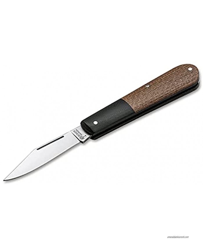 BÖKER Barlow Integral Burlap Micarta Folding Gentlemen's Pocket Knife Nail Nick Traditional Folder