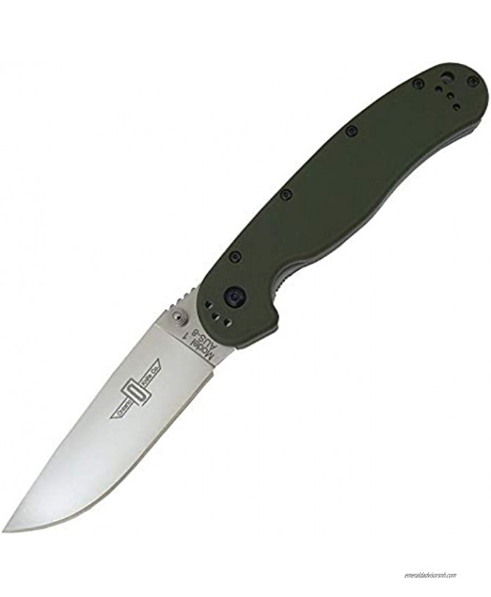 Limited Edition Ontario Knife Company Rat-1 8848 FG Folding Knife AUS 8