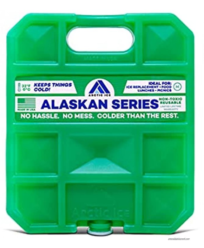 Arctic ICE Alaskan Series Long Lasting Reusable Ice Pack Green