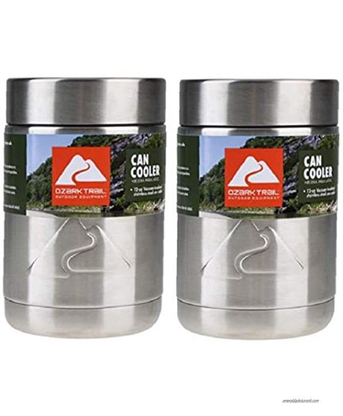 Ozark Trail 12 Ounce Double Wall Can Cooler Cup Set of 2