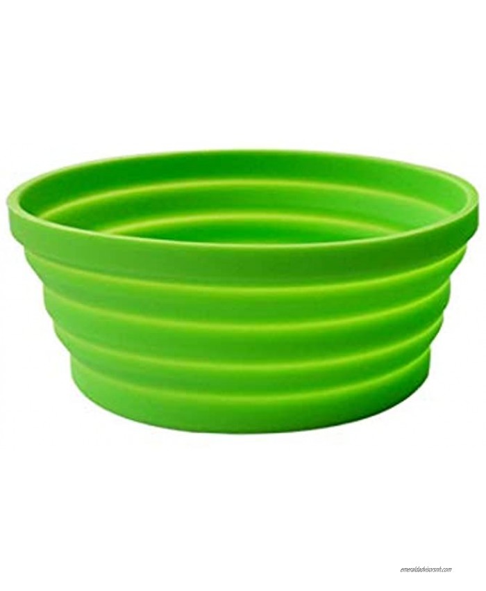 Ecoart Silicone Expandable Collapsible Bowl for Travel Camping Hiking