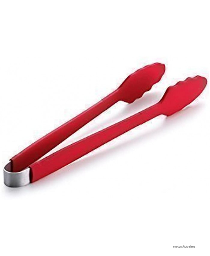 Lotusgrill grill tongs flatware red