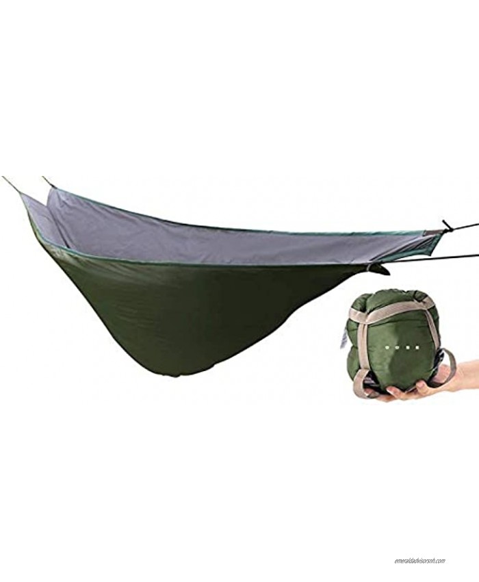 ODSE Hammock Underquilt Lightweight 4 Season Sleeping Bag Quilt for Camping Backpacking Backyard Packable Full Length Under Blanket Add Hollow Cotton
