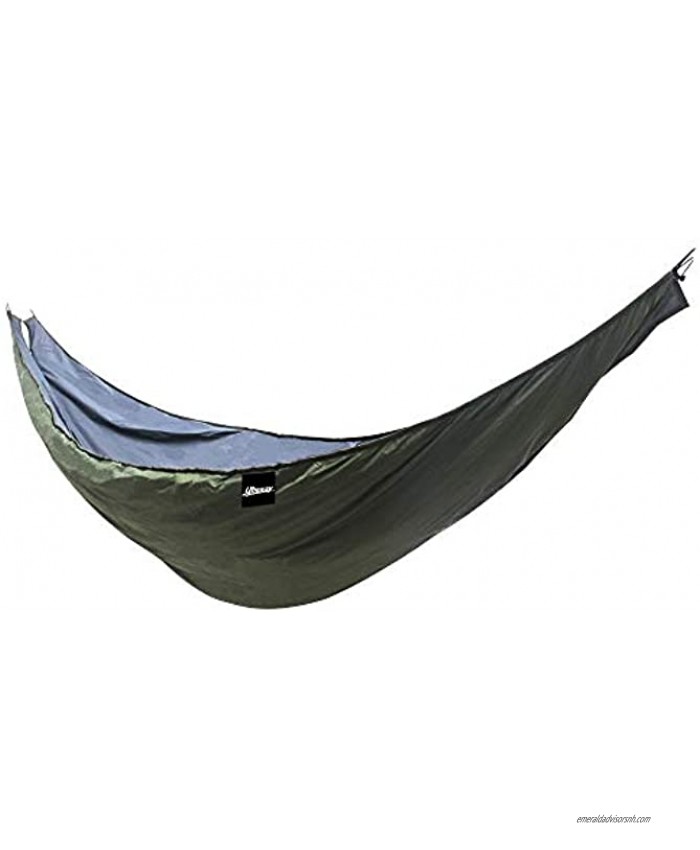 UBOWAY Unique Underquilt Hammock Outdoor Sleeping Bag for Camping Backpacking BackyardGreen