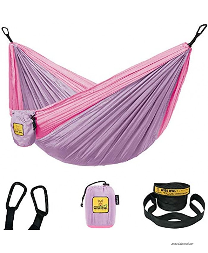 Wise Owl Outfitters Kids Hammock Small Portable Camping Hammock for Kids & Toddlers w  Tree Straps and Carabiners for Indoor Outdoor Use