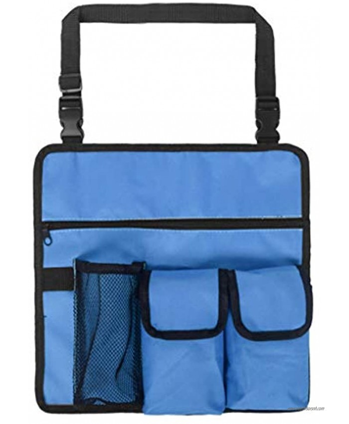 Armrest Beach Chair Caddy Bag Organizer Hanging Tote Bag Travel Carry Bag Pouch Arm Rest Side Organizer Side Bags Walker Storage Pouches for Home Outdoor Baby Cart Chair Wheelchair Side Bag