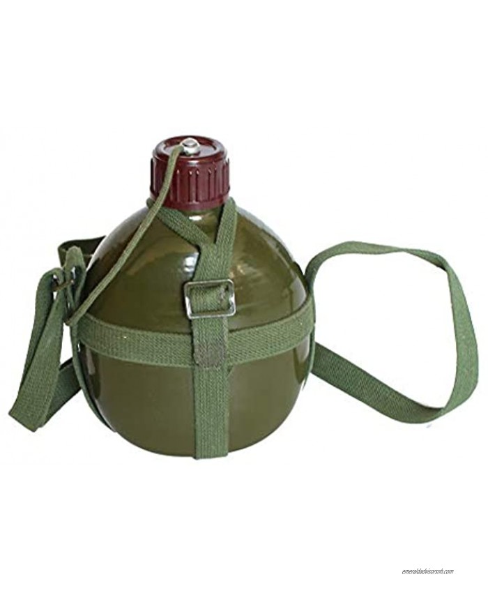 Chinese Original Surplus Type 87 Canteen Kettle Set with Shoulder Strap Vietnam War flask Water Bottom for Outdoor Sports