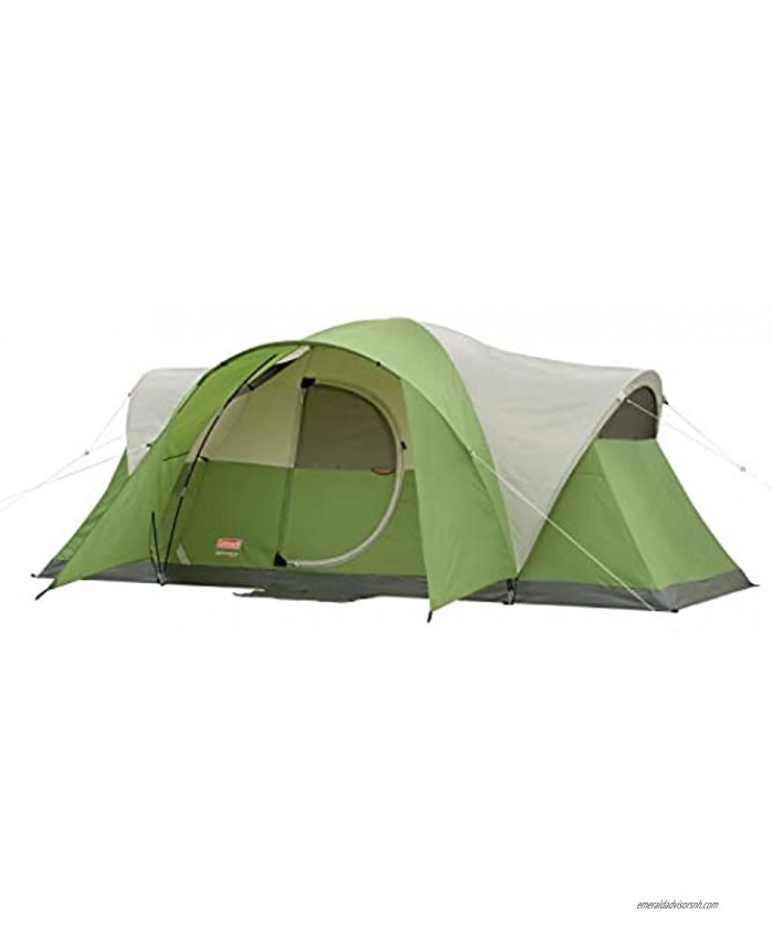 Coleman 8-Person Tent for Camping | Elite Montana Tent with Easy Setup