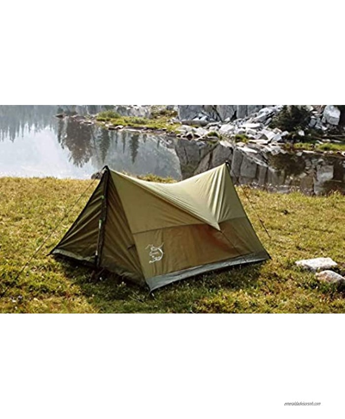 River Country Products Trekker Tent 2 Trekking Pole Tent Ultralight Backpacking Tent
