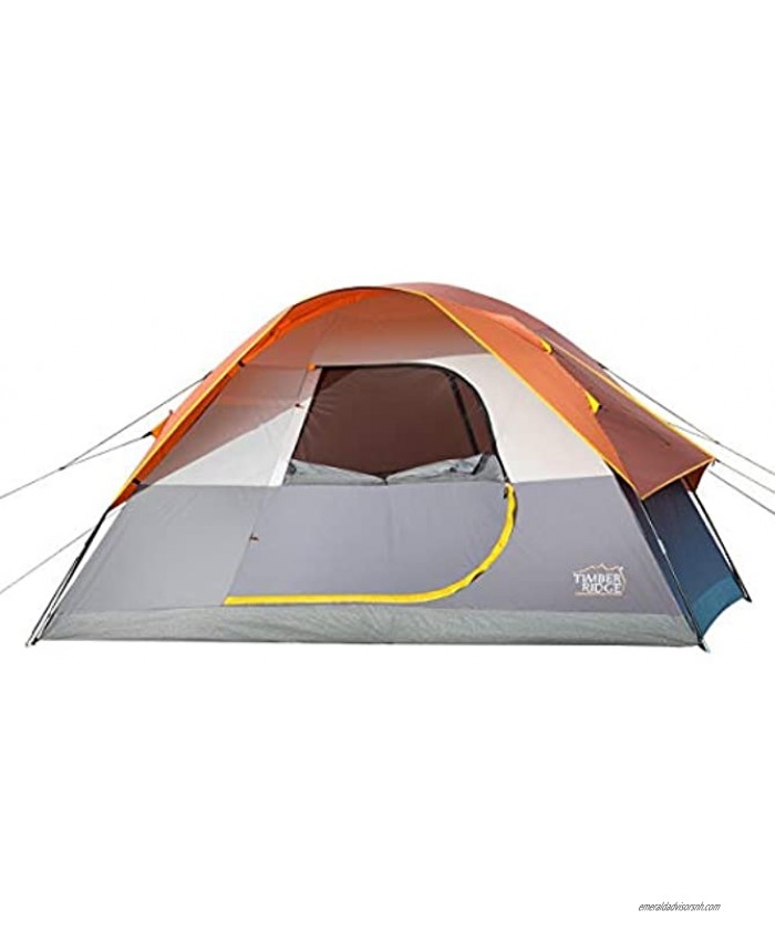 TIMBER RIDGE Family-Tents timber ridge Family Camping Tent and rain Fly with Carry Bag