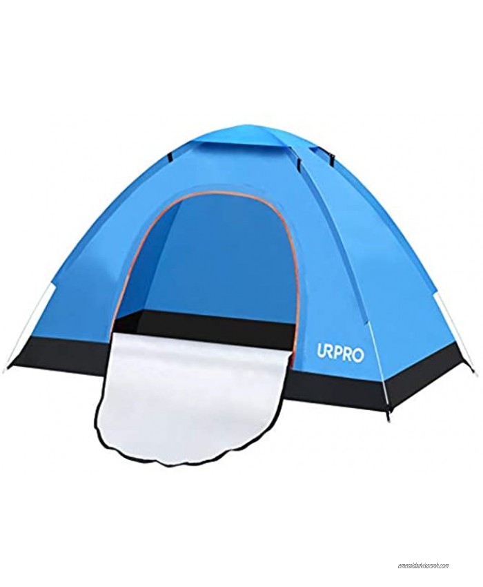 URPRO Instant Automatic pop up Camping Tent 2 Person Lightweight Tent,Waterproof Windproof UV Protection Perfect for Beach Outdoor Traveling,Hiking,Camping Hunting Fishing etc