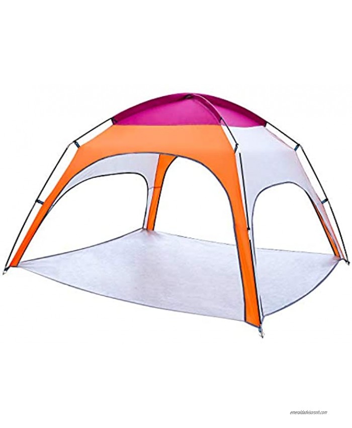 EooCoo Dome Tent TET899 Sun Shade Canopy Parasol Instant Shelter for Garden Party Camping Fishing Board Card Games Beach Outdoor Sports and etc