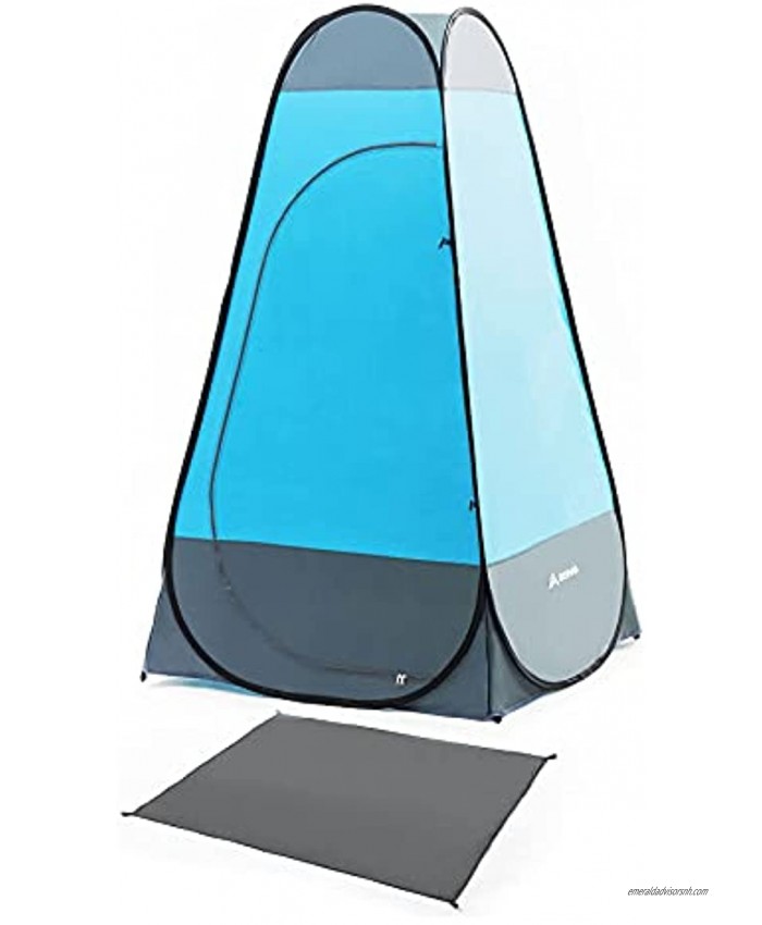 BISINNA Pop Up Privacy Shower Tent Outdoor Toilet Dressing Changing Room Portable Shelter Tent with Carrying Bag for Camping Hiking Beach Bathroom