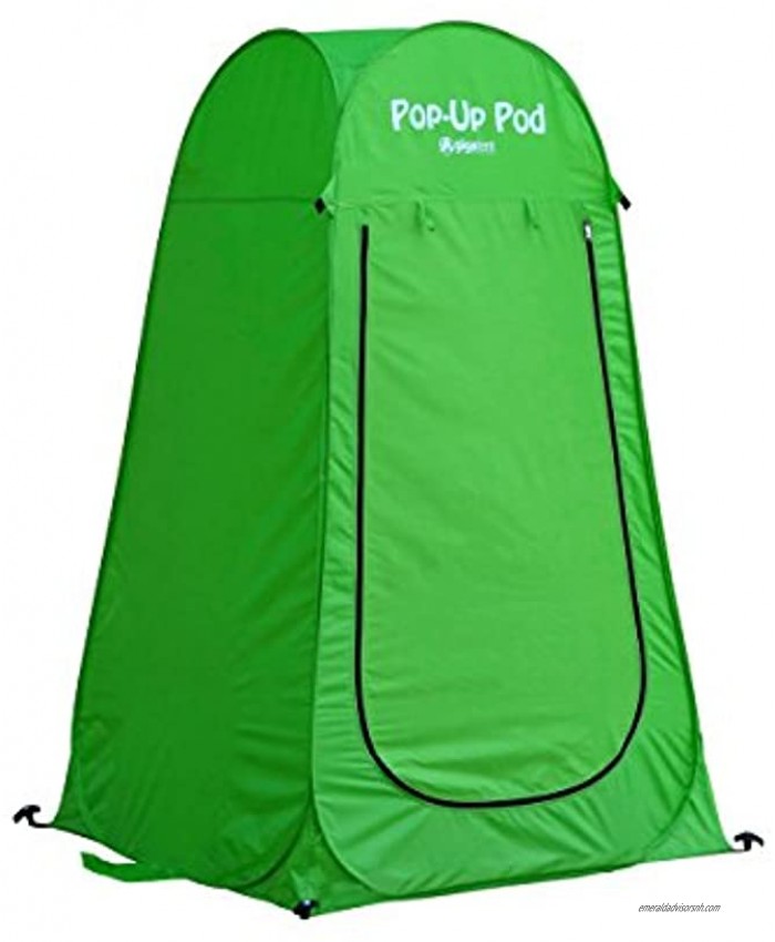 GigaTent Pop Up Pod Changing Room Privacy Tent – Instant Portable Outdoor Shower Tent Camp Toilet Rain Shelter for Camping & Beach – Lightweight & Sturdy Easy Set Up Foldable with Carry Bag