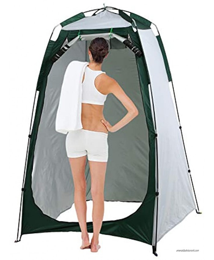Privacy Shelter Tent Portable Outdoor Camping Beach Shower Toilet Changing Tent Sun Rain Shelter with Window