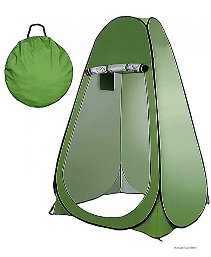 Shower Tent for Camping Pop Up Pod Changing Room Privacy Tent Camping Toilet Dressing Room Foldable Changing Tent with CarryBag Popup Tents Easy Set Up Rain Shelter for Camping & Beach Sturdy Tent