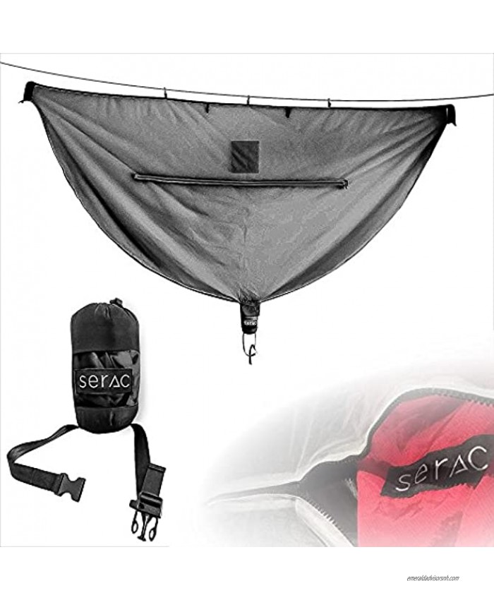Serac [#1 Hammock Mosquito Net] Camping Hammock Bug Net Perfect for Backpacking Camp and Travel