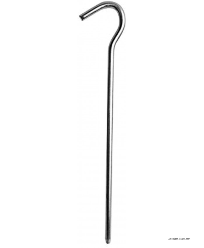 Eureka! 7-Inch Steel Skewer Stake for Tents Shelters and Tarps Sold Individually Silver