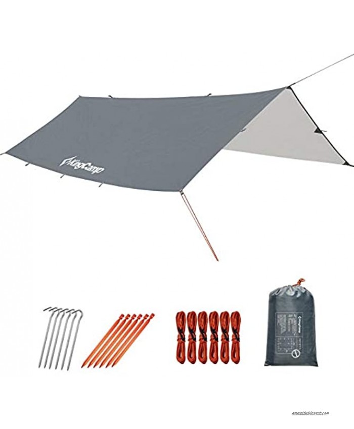 <b>Notice</b>: Undefined index: alt_image in <b>/www/wwwroot/emeraldadvisorsnh.com/vqmod/vqcache/vq2-catalog_view_theme_astragrey_template_product_category.tpl</b> on line <b>148</b>KingCamp Camping Tarp UPF50+ Lightweight Tent Tarp Hammock Shade for Camping Trips Fishing or Picnics Portable Waterproof