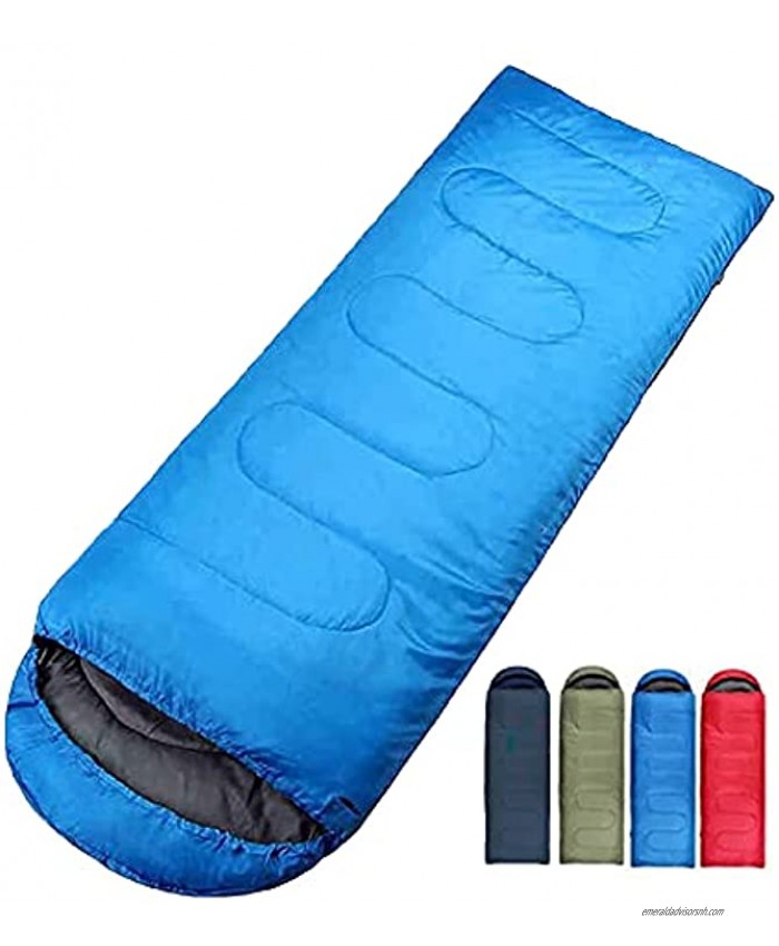 Frenar Backpacking Sleeping Bag Lightweight Hollow Cotton Envelope with Compression Sack for Camping Hiking Backpacking Outdoors