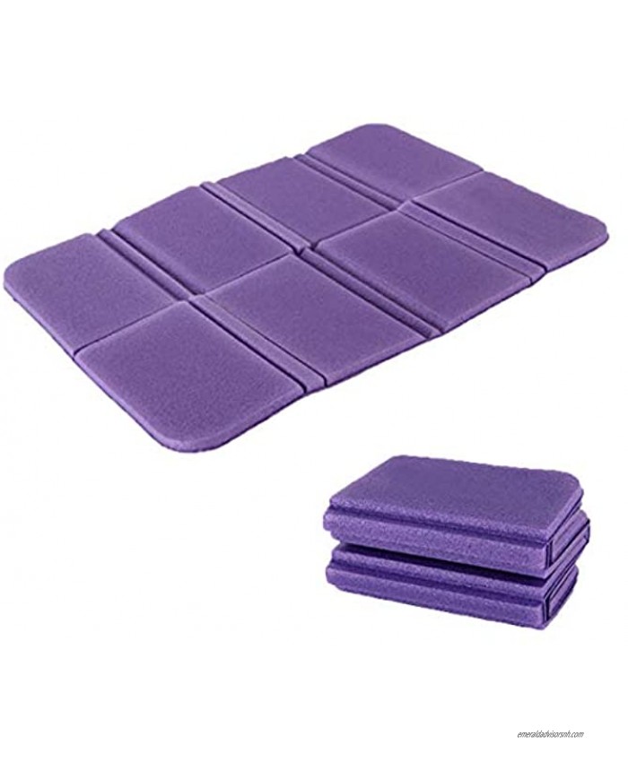 ThunderStar Foldable Foam Siting Pads Moisture-Proof Folding XPE Waterproof Sitting Mat Seat Cushion for Outdoor Camping Picnic