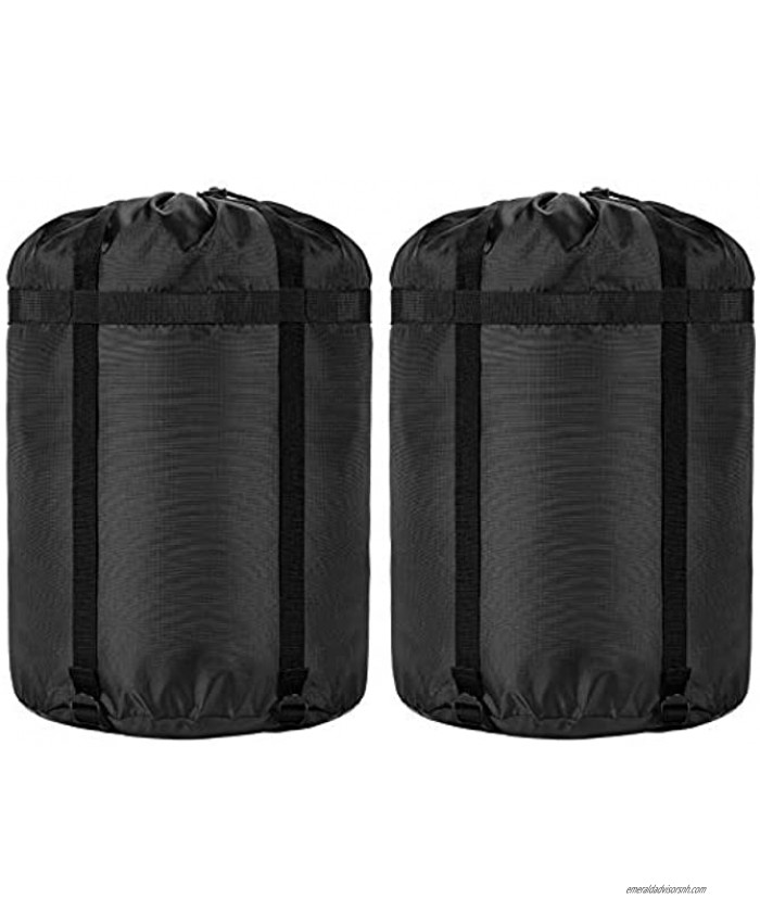 Borogo Compression Stuff Sack 24L 36L 46L Sleeping Bags Storage Stuff Sack Organizer Waterproof Camping Hiking Backpacking Bag for Travel Great Sleeping Bags Clothes Camping