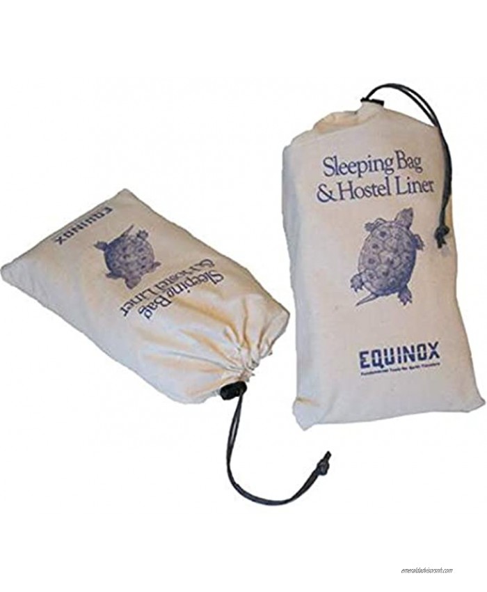 Equinox Youth Sleeping Bag and Hostel Liner