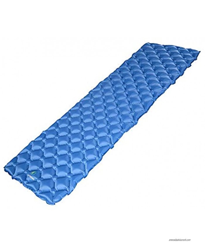 F&J outdoors Camping Sleeping Pads Foldable Ultralight Air Sleeping Pad for Backpacking Hiking Durable Inflatable Insulated Sleeping Mat Mattress