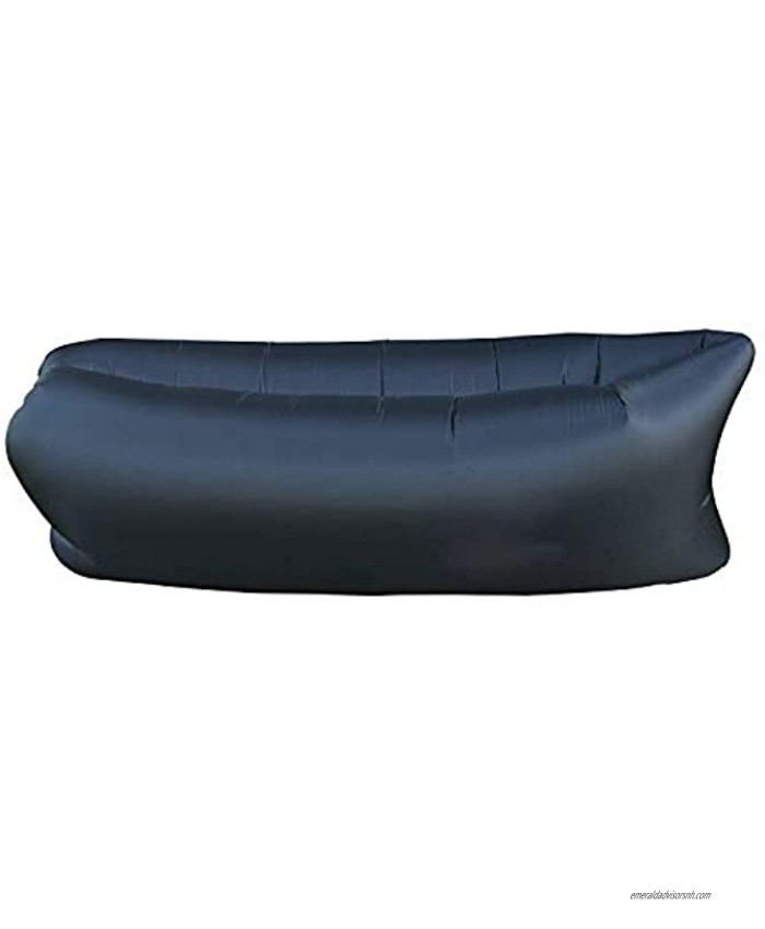 Inflatable Lounger Air Sofa Foldable Sleeping Bag Outdoor Beach Chair Couch for Pool and Camping