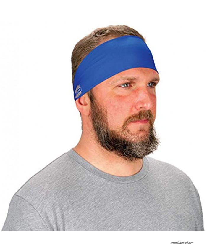 Ergodyne Chill Its 6634 Cooling Headband Sports Headbands for Men and Women Moisture Wicking