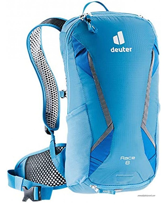 DEUTER Unisex– Adult's Race Bicycle Backpack Azure Lapis 8 L
