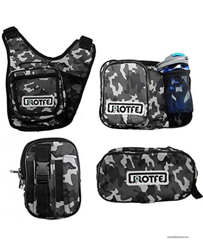 J.LOTFE Magnific Set for Travel & Camping with Five Items in only one Package